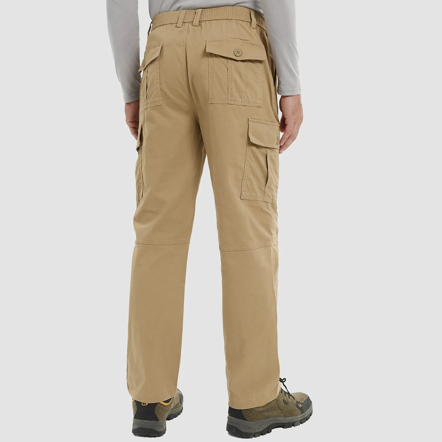 Men's Cargo Pants Straight Fit Work Pants