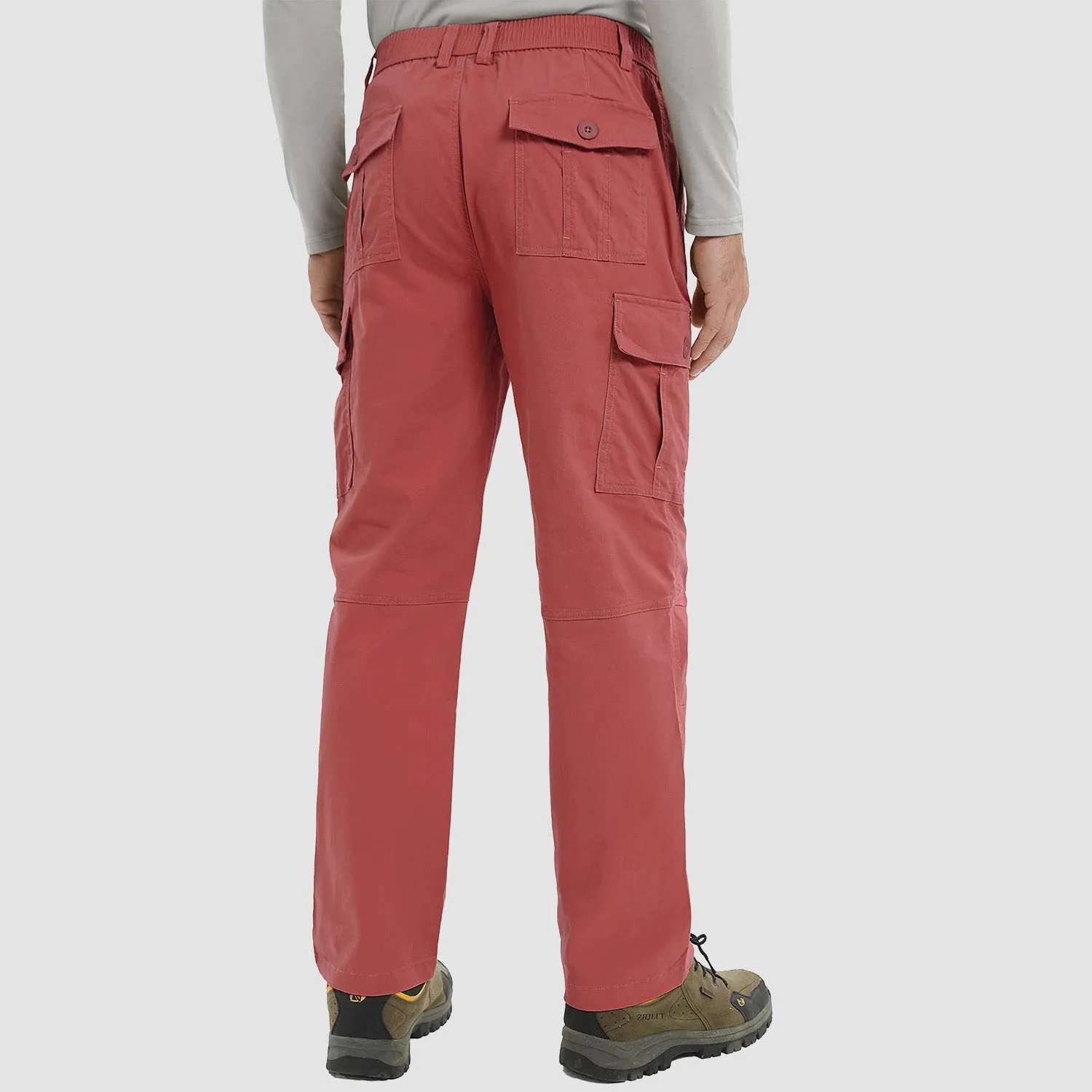 Men's Cargo Pants Straight Fit Work Pants