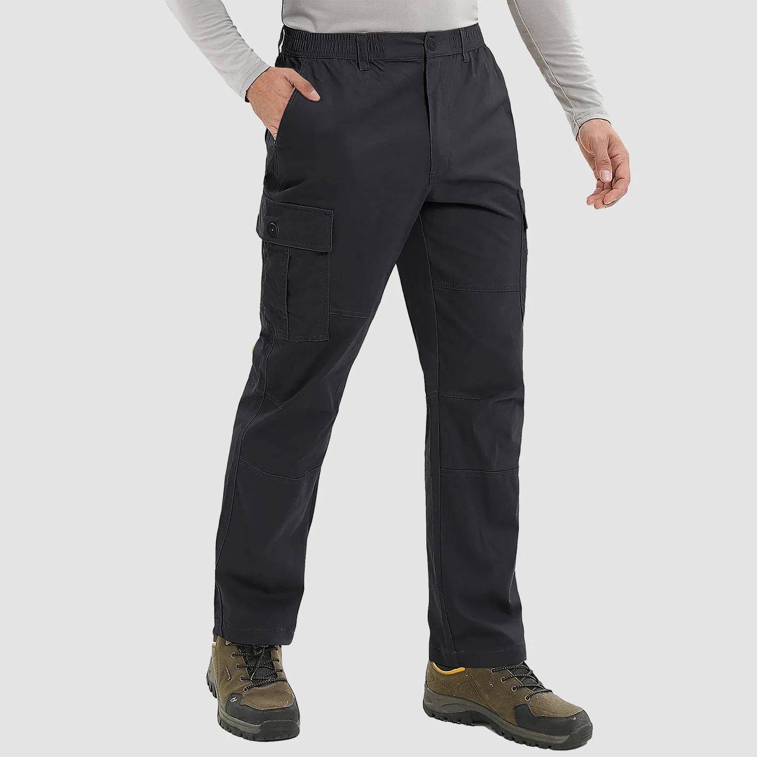 Men's Cargo Pants Straight Fit Work Pants