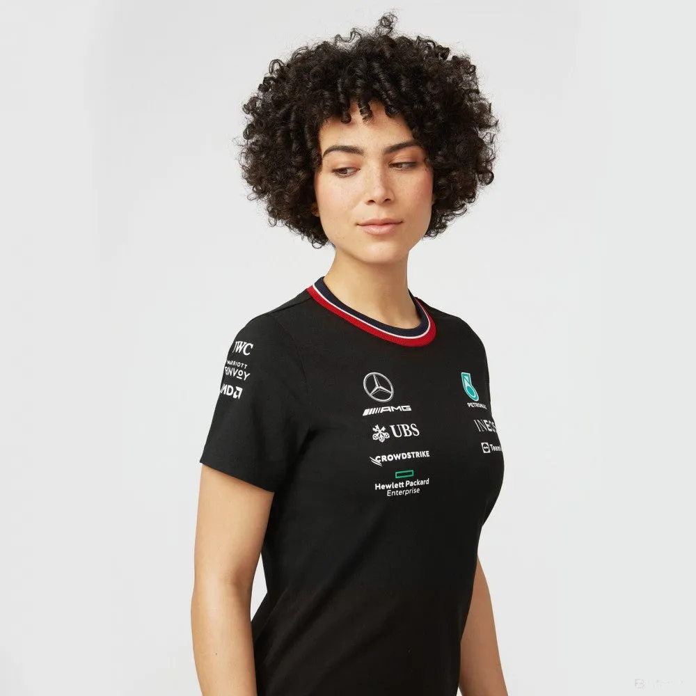 Mercedes Womens T-Dress, Team, Black, 2022