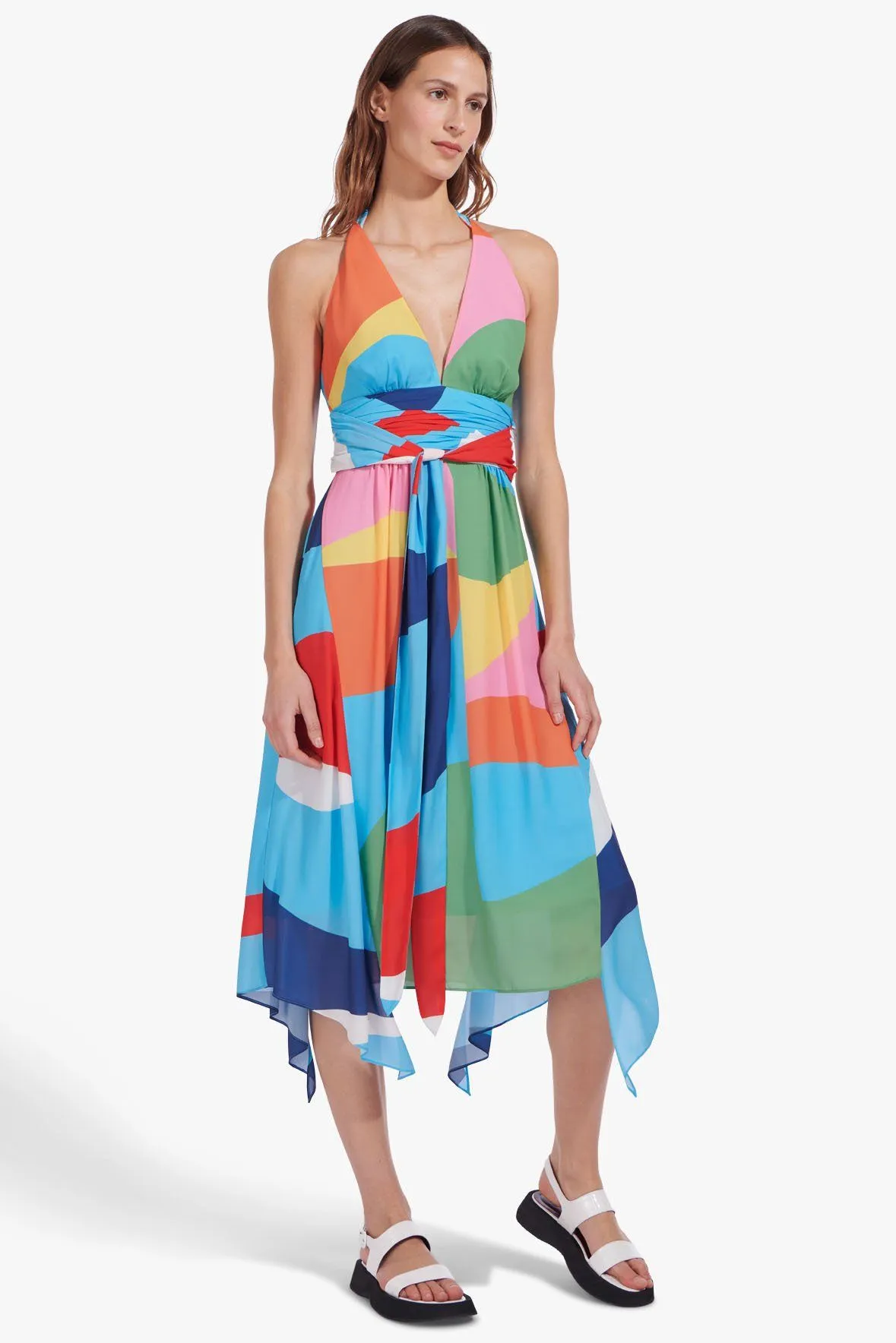 METIS DRESS | CAPRI COASTAL MARBLE