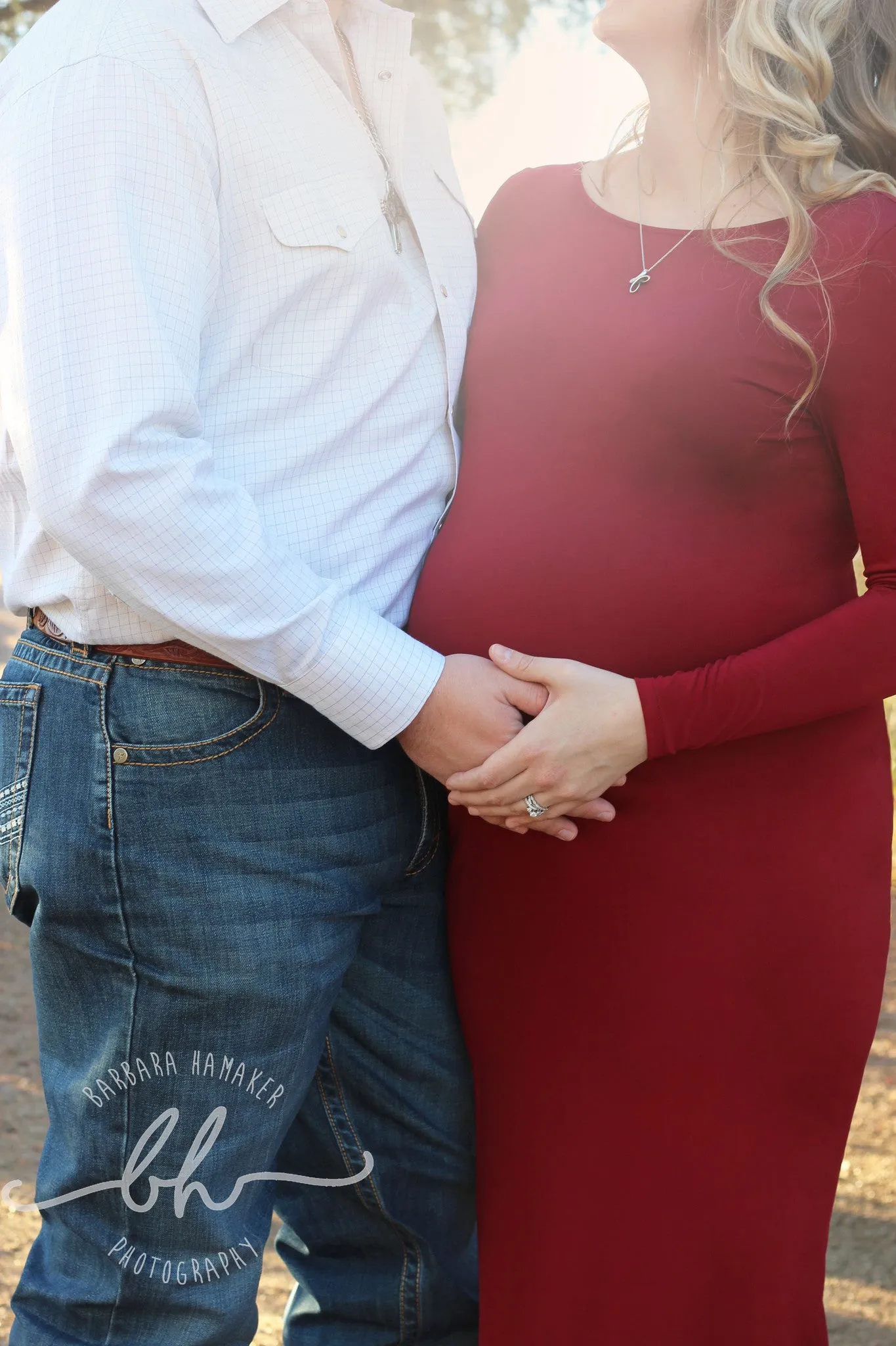 Mila Gown Maternity Dress