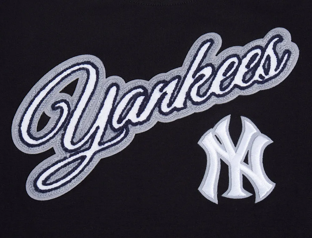 MLB NEW YORK YANKEES SCRIPT BODYCON DRESS (BLACK)