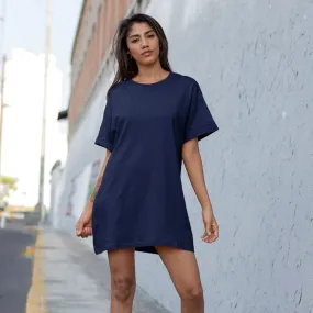 Navy Blue T shirt Dress