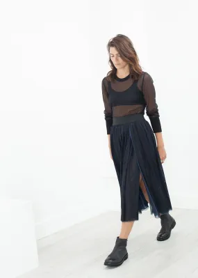 Net Panel Skirt - Fashionable Choice
