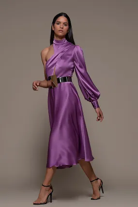 One-shoulder Midi Dress