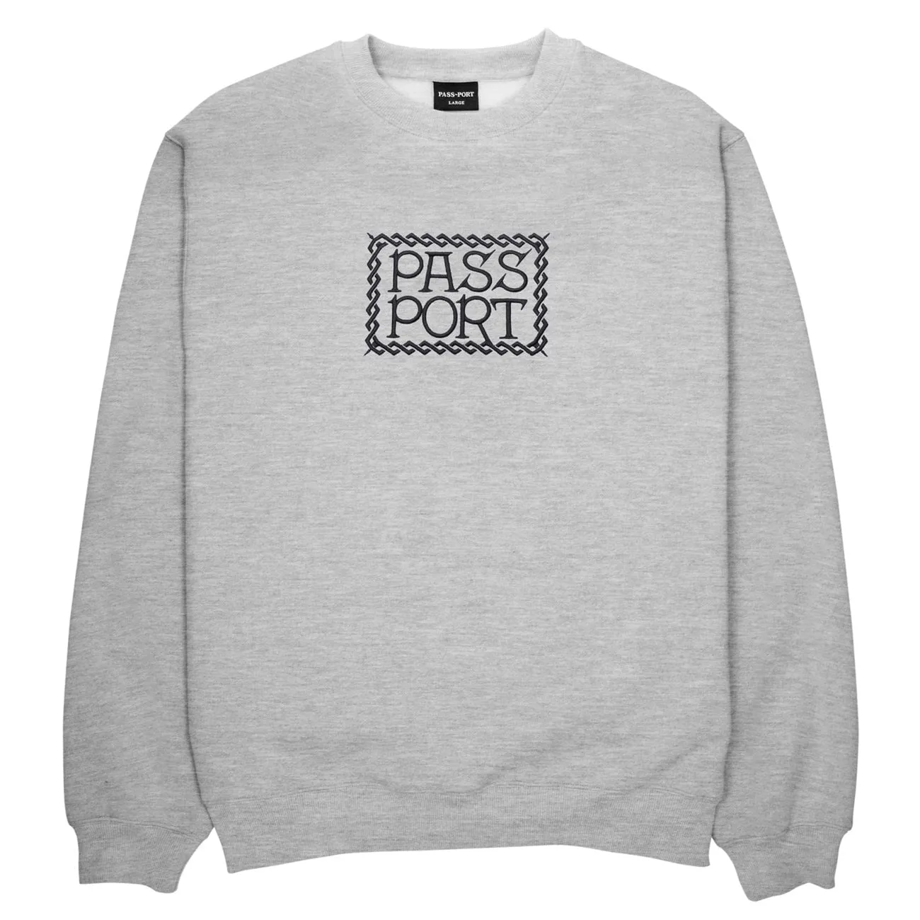 Pass~Port Invasive Embroidered Crewneck Herren