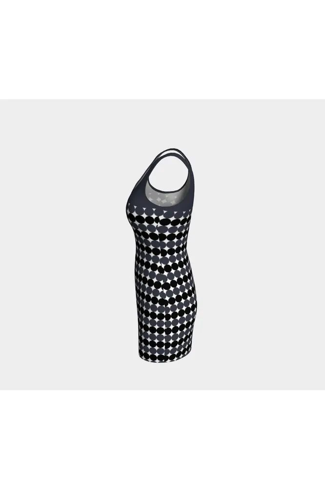 Polkadot Bodycon Dress