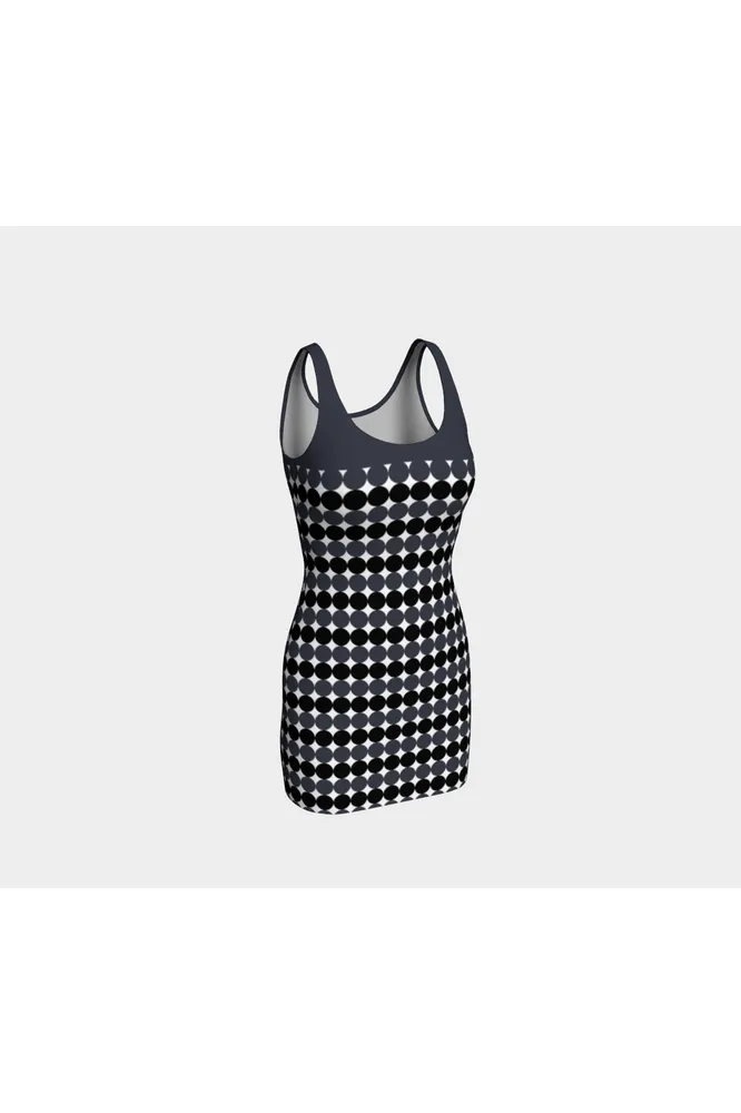 Polkadot Bodycon Dress