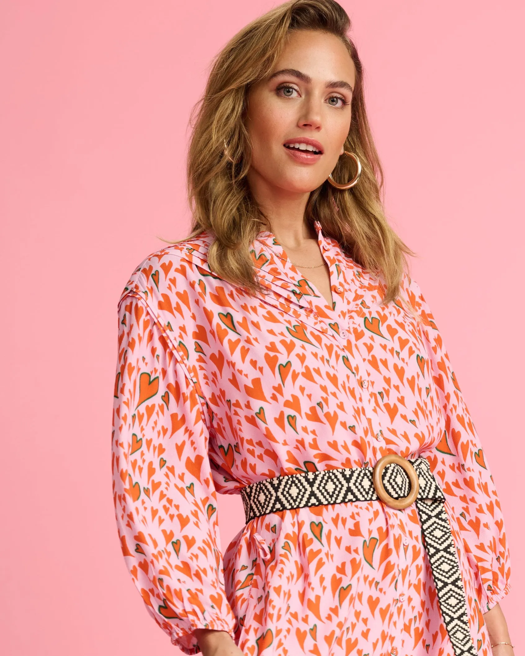 Pom Amsterdam Stella Heart Dress