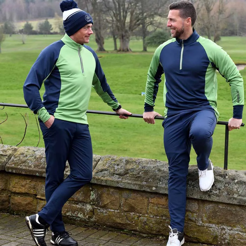 ProQuip Pro Tech 1/2 Zip Pullover - Green/Navy