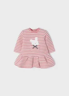 Quilted Baby Girls Dress Newborn | Mayoral