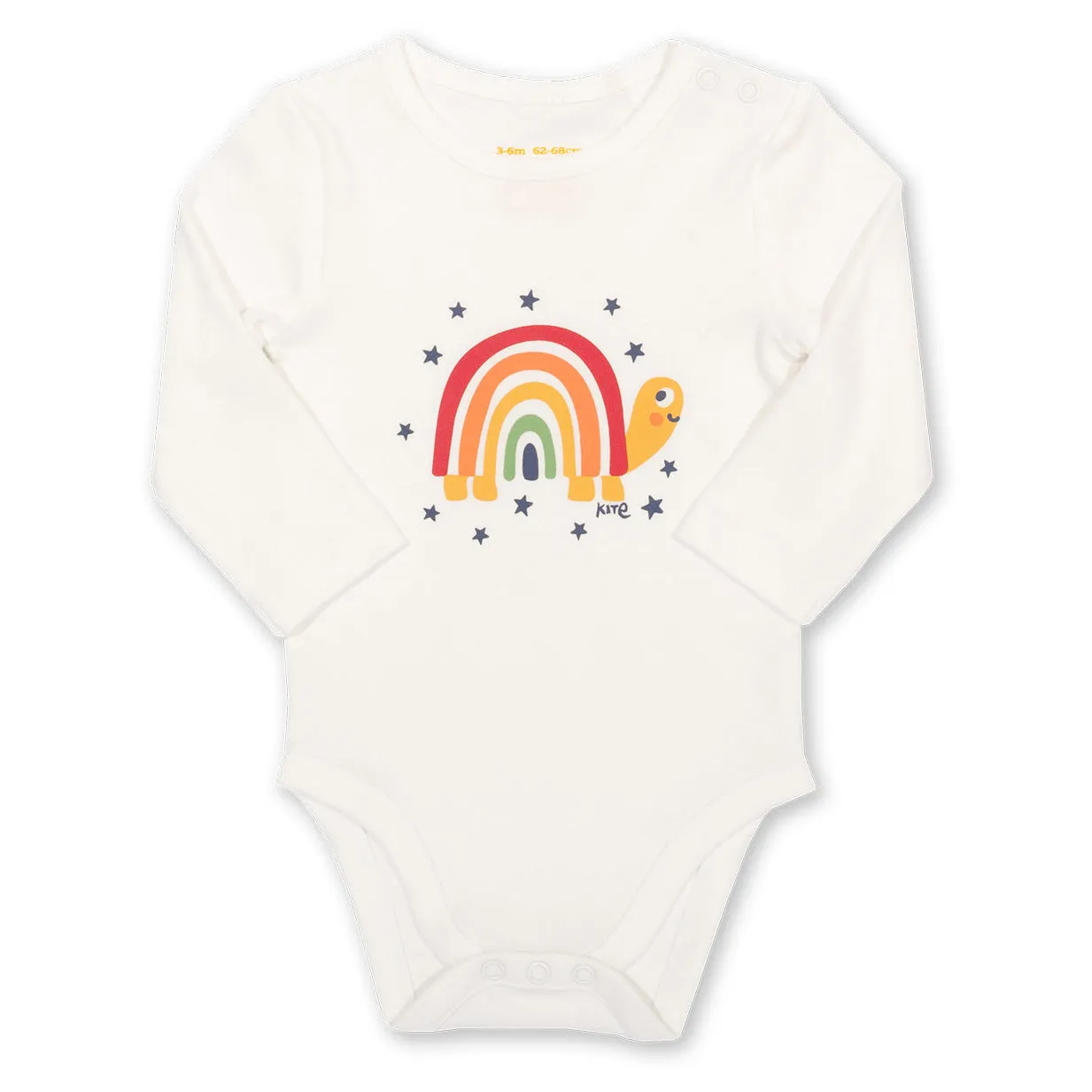 Rainbow turtle bodysuit