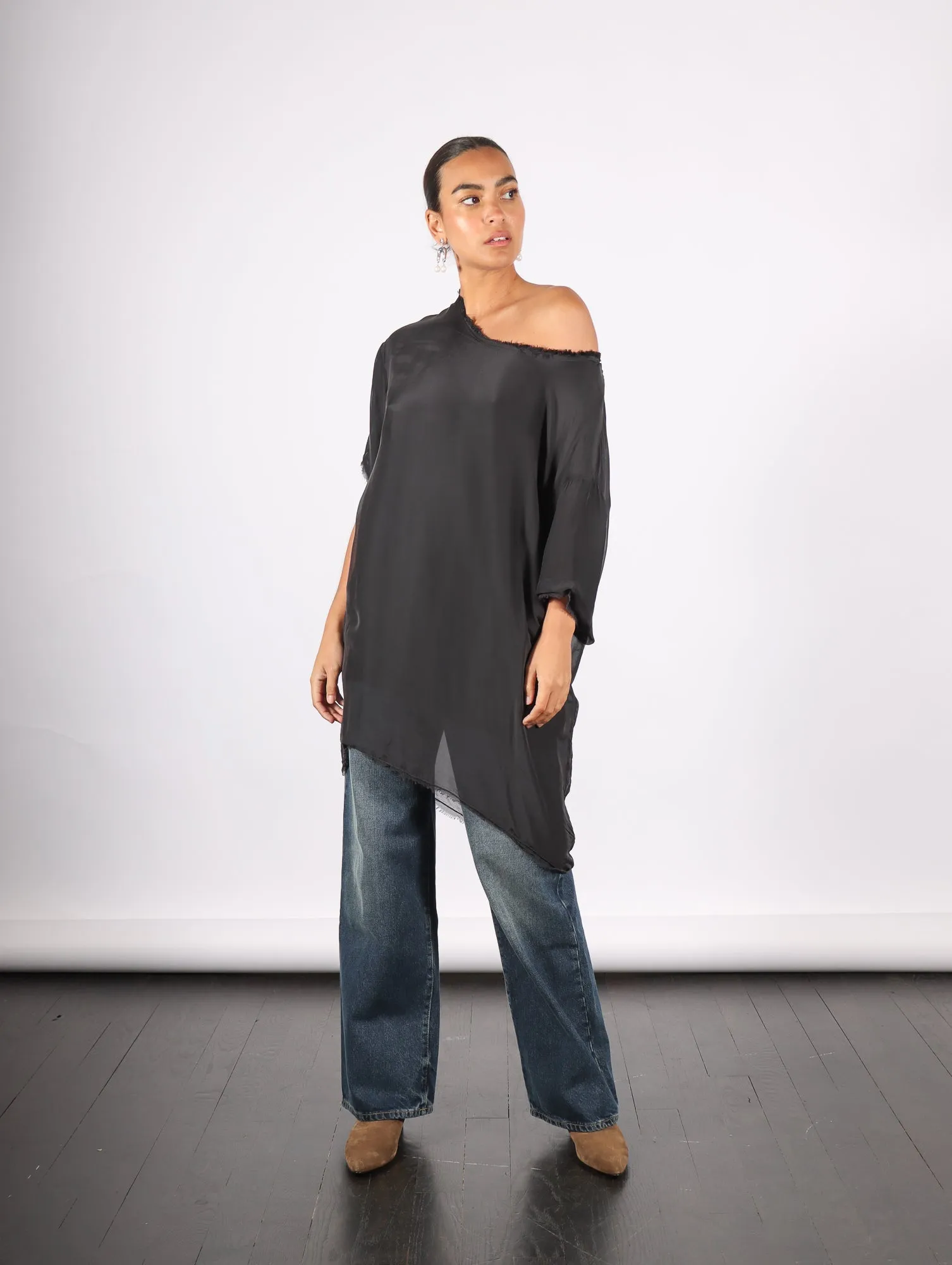Short Sleeve T-Shirt in Black by Sanctamuerte