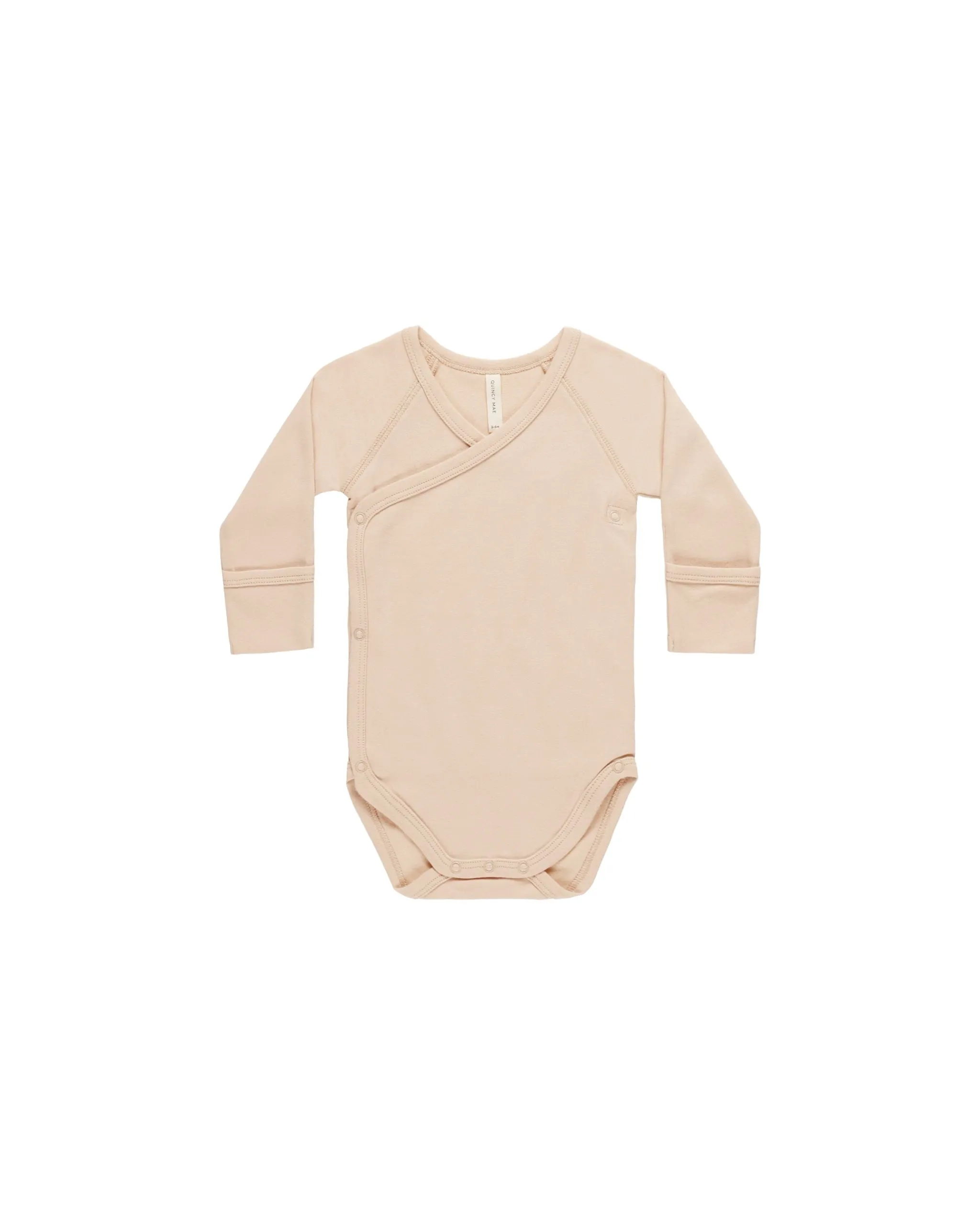 Side Snap Bodysuit - Shell