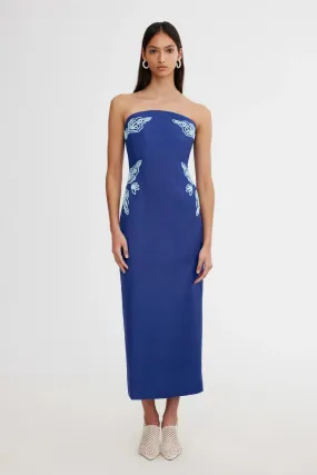 Significant Other Rosslyn Dress in Indigo