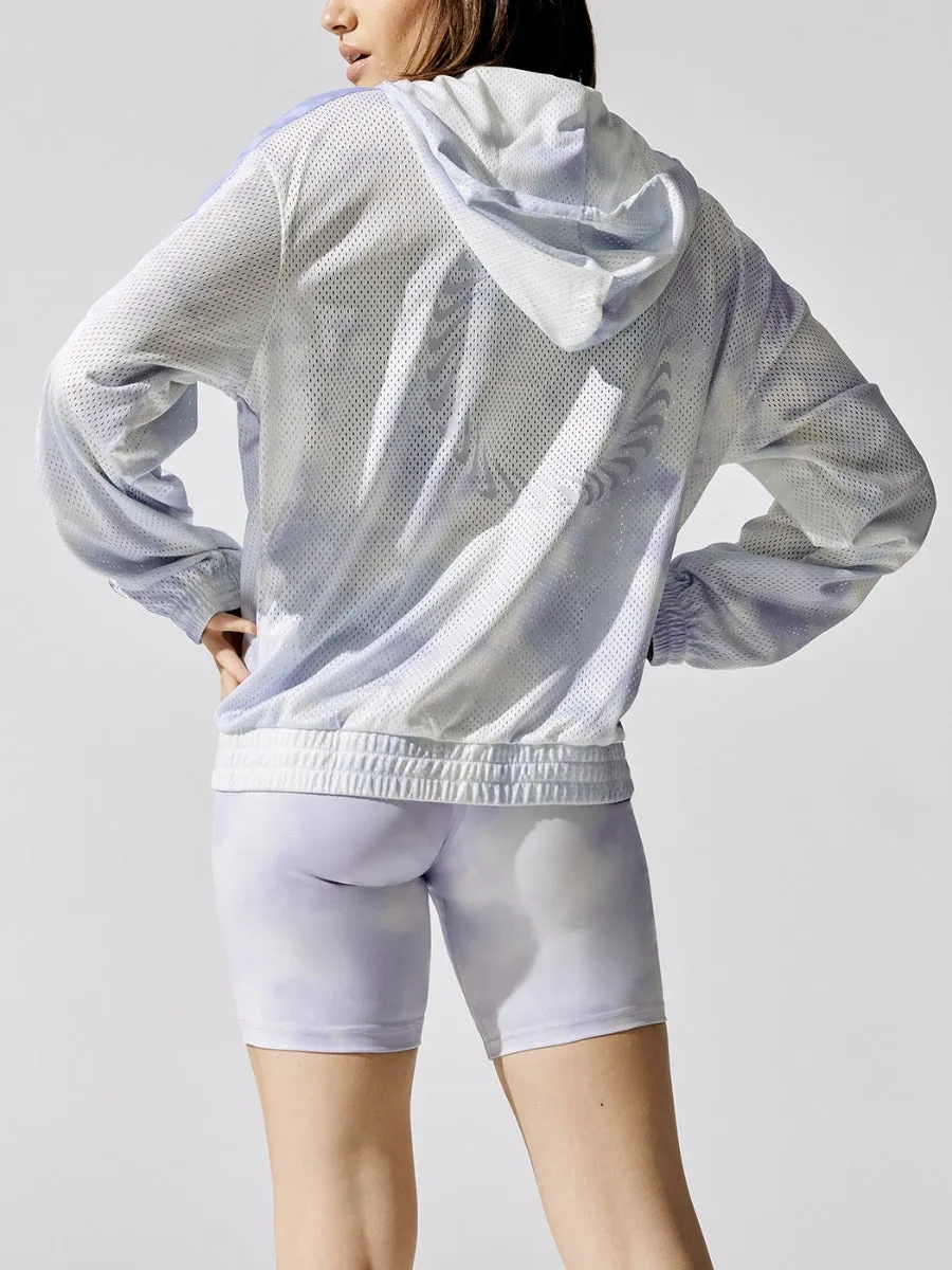Sportswear Icon Clash Mesh All Over Print Jacket - Light Thistle/Light Thistle