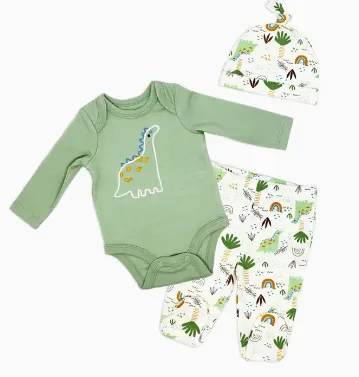 Sterling Baby - Boys 3 Piece Set Dinosaur