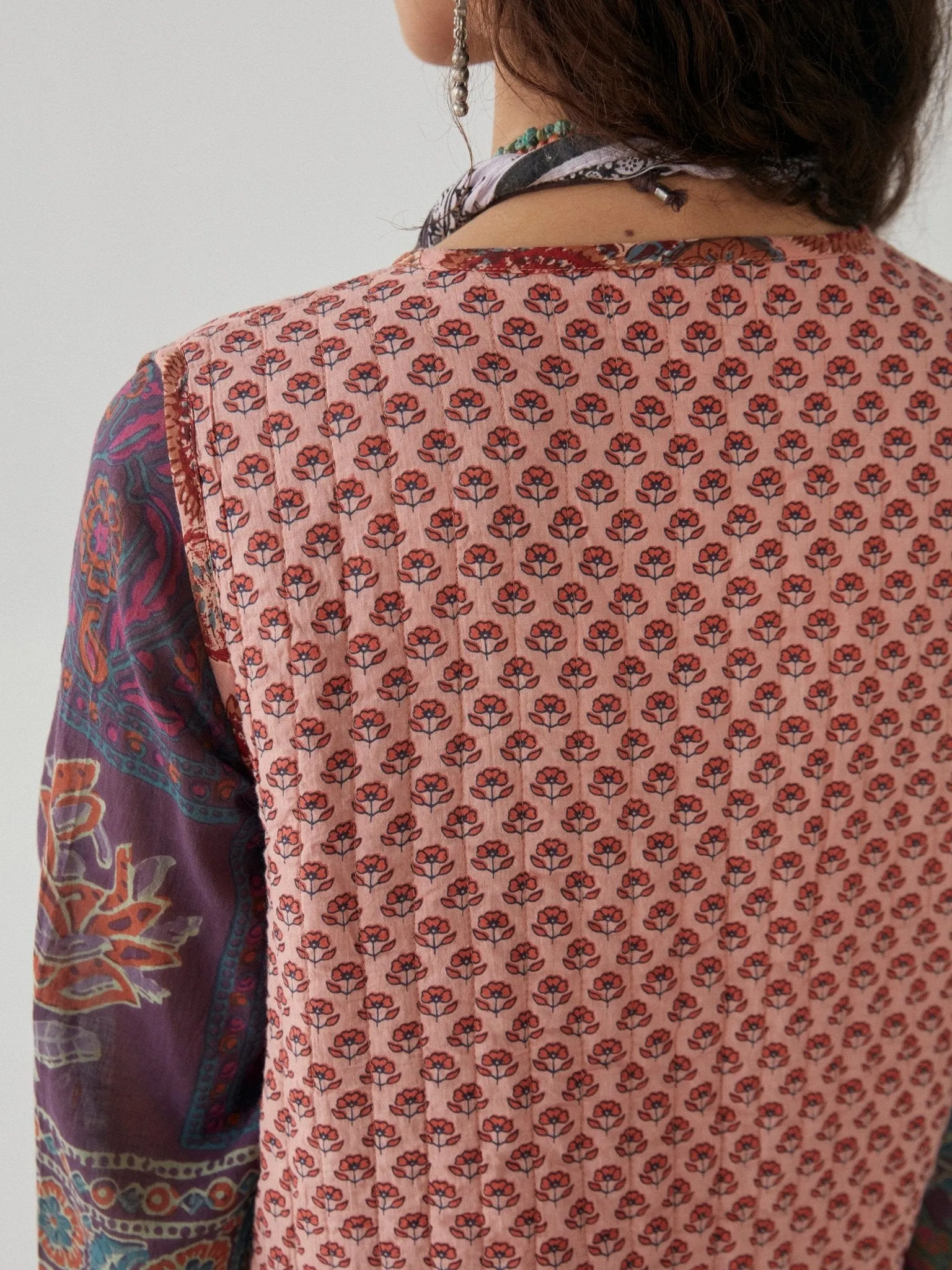 Telma Vest - Pink flamingo