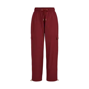 THE AVO CARGO PANTS-BURGUNDY