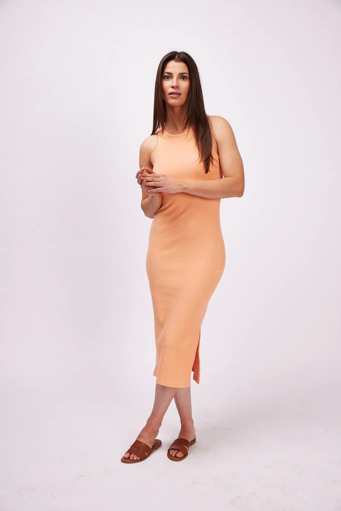 The Go-Getter Dress - Orange