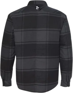 THROTTLE THREADS Drag Specialties Quilted Jacket - Plaid - XL DRG24J86BKXR