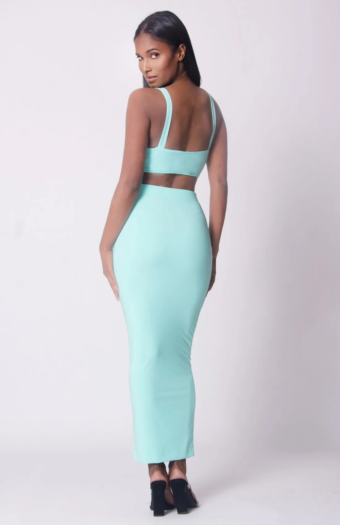 Tie Front Two Piece Set