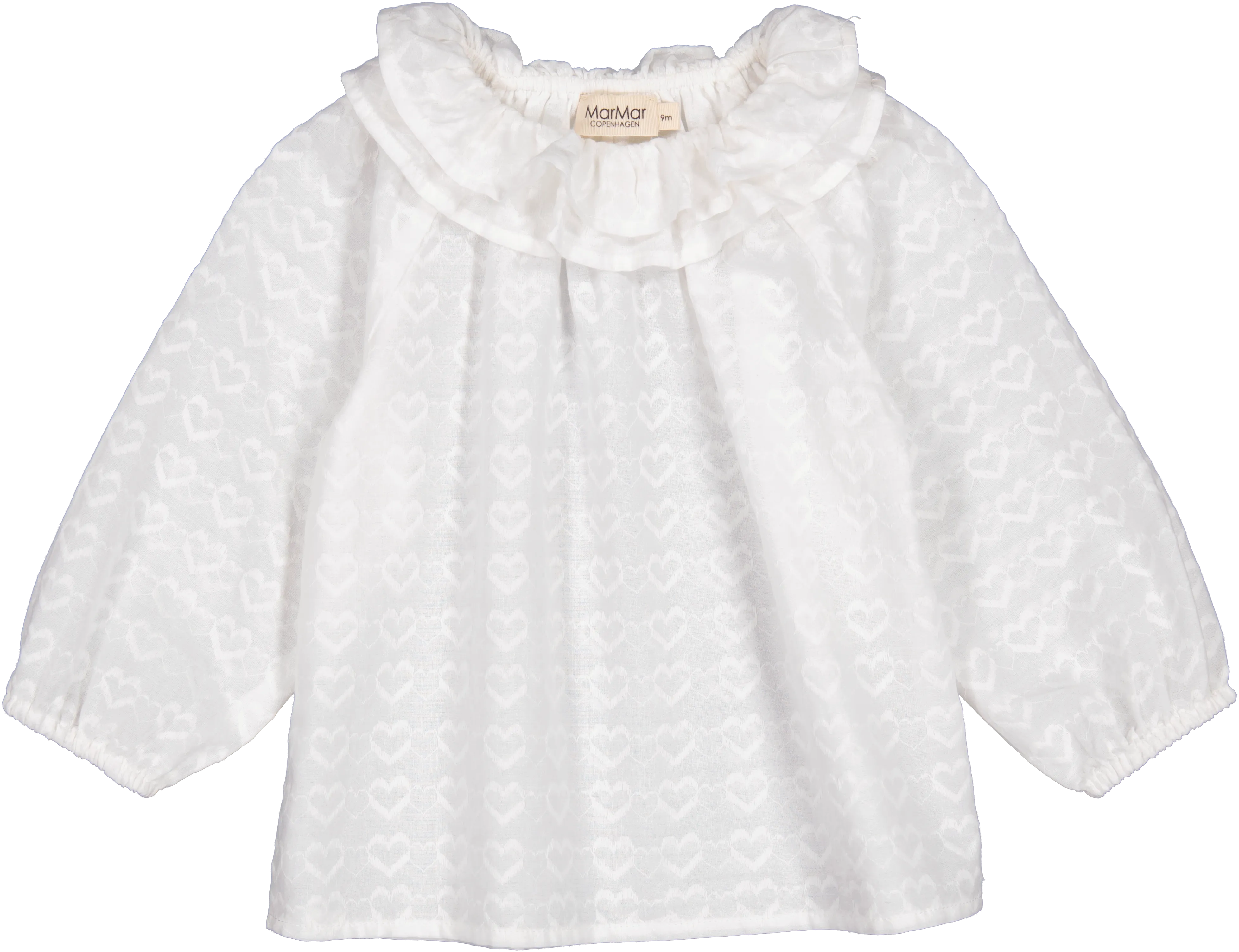 TONELLA HEART DOBBY BLOUSE