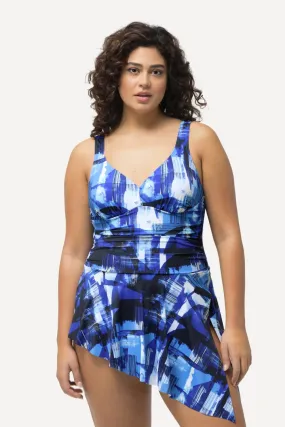 Ulla Popken Geo Swim Dress