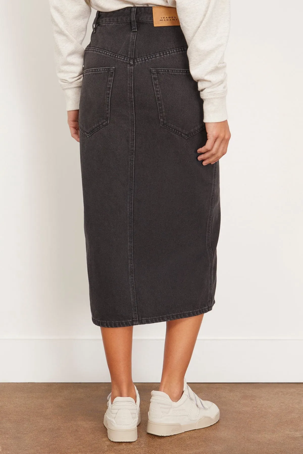 Vandy Skirt in Faded Black