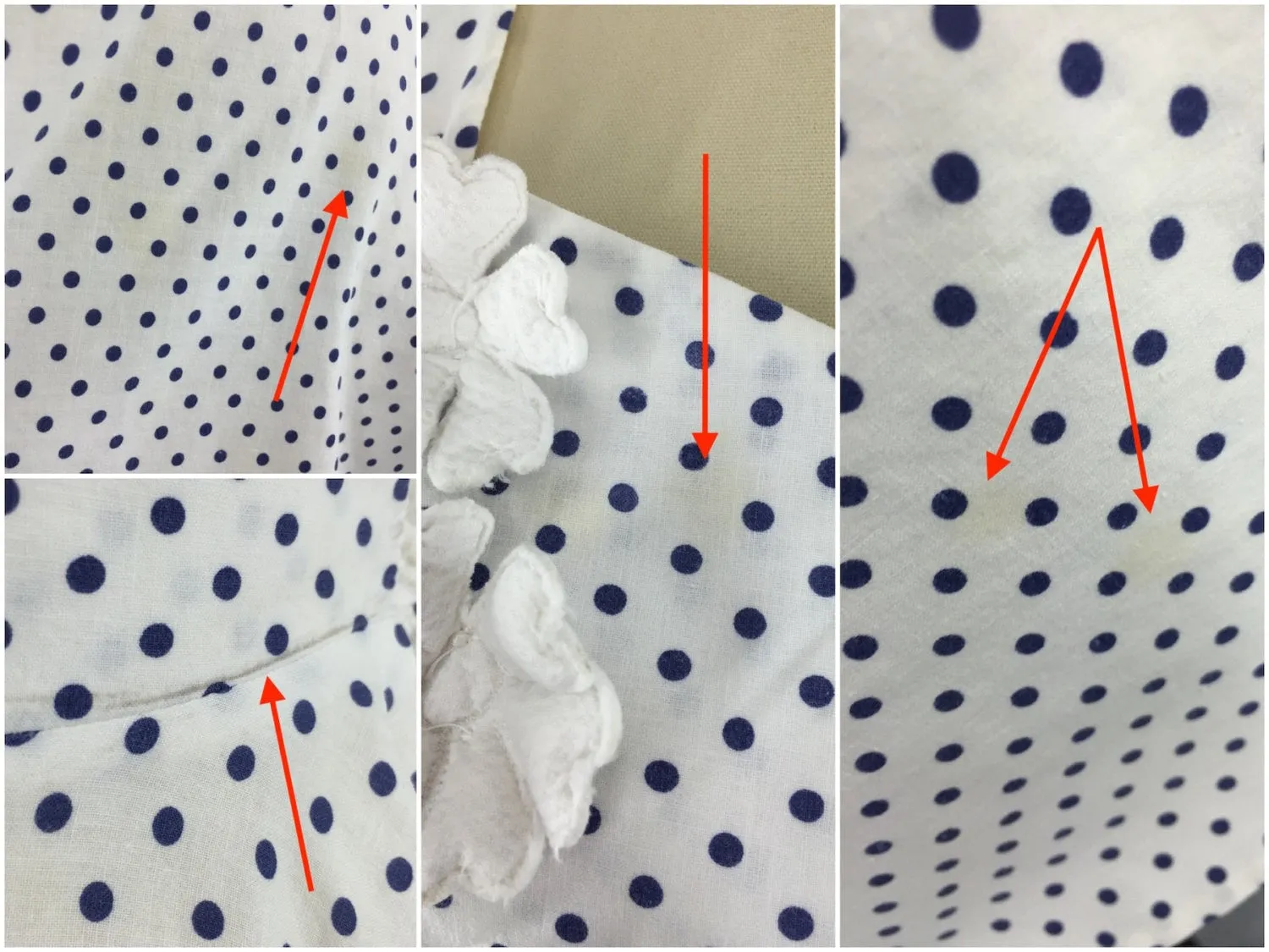 Vintage 1940s Dress / Polka Dot Halter Sundress