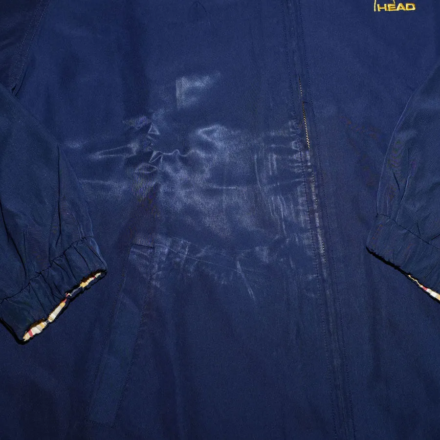 Vintage Head Hooded Track Jacket XLarge
