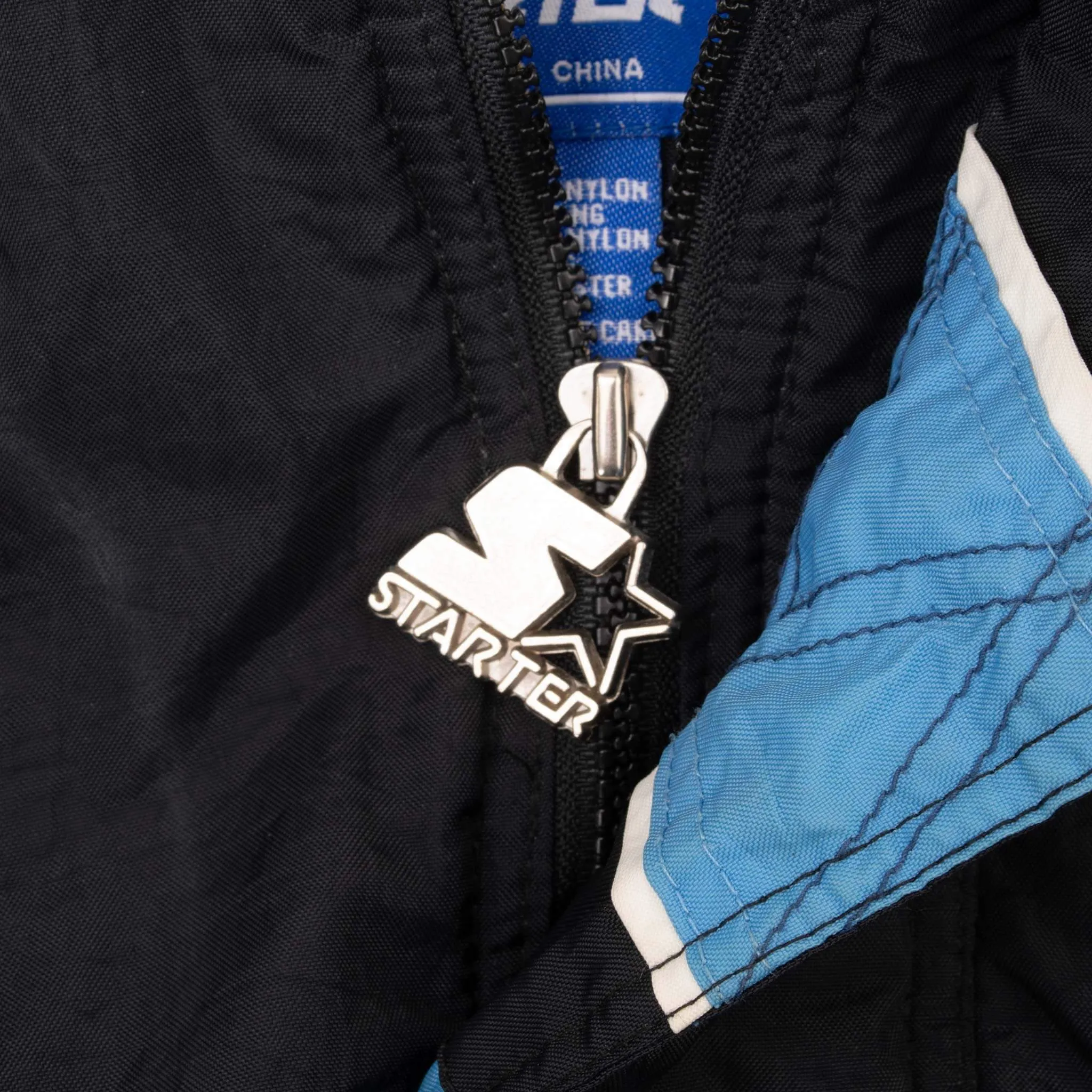 VINTAGE NCAA UNC NORTH CAROLINA PULLOVER HEAVY JACKET 2XL 1990S