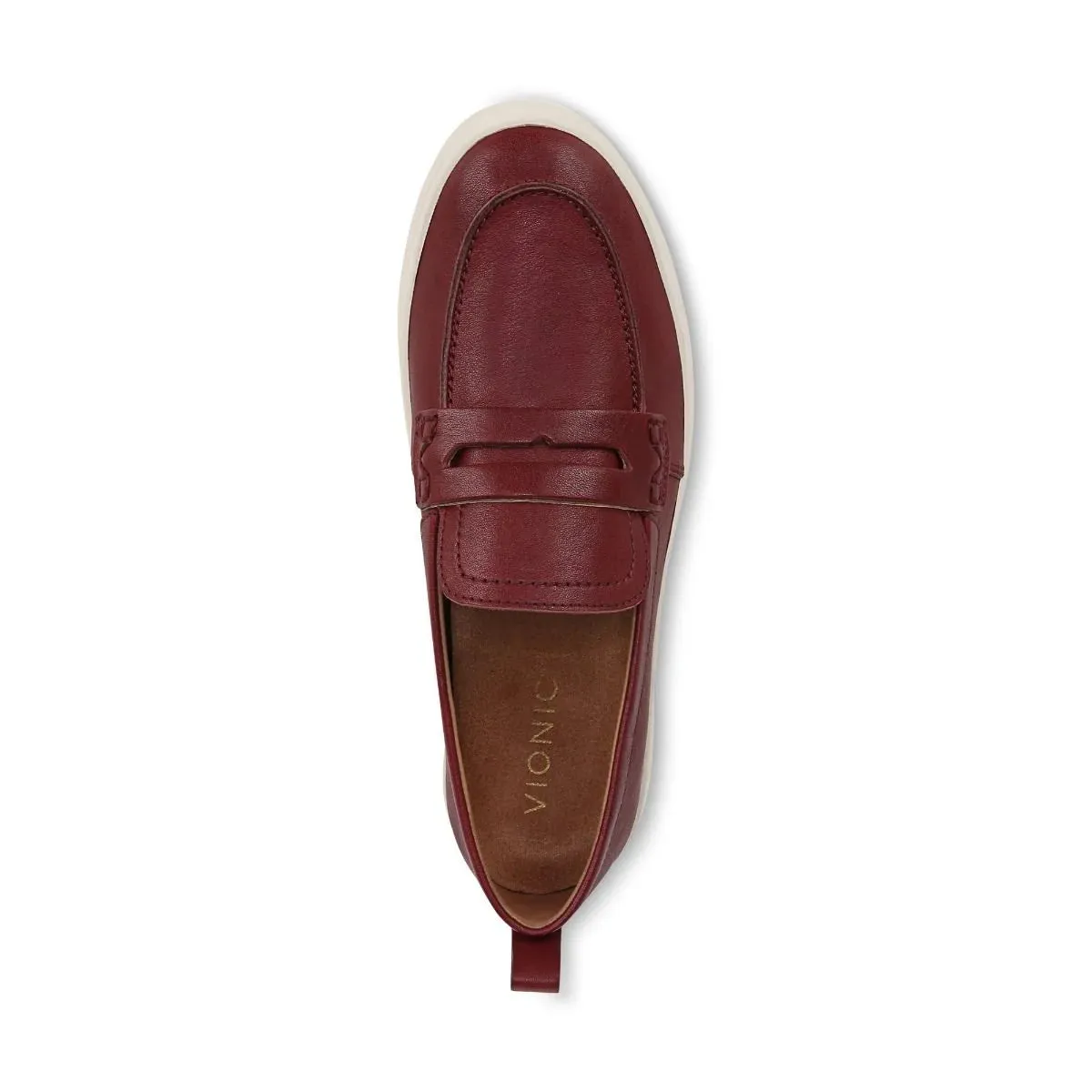 Vionic Uptown Loafer Syrah Leather Women's