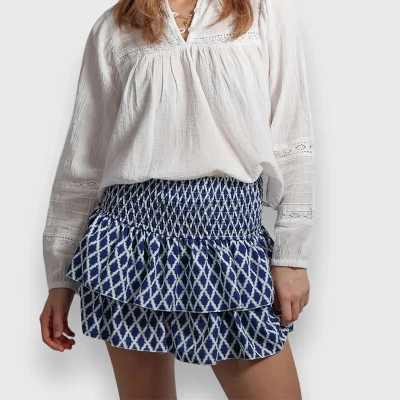 Women Layered Ruffled Mini Skirt – A Must-Have Bohemian Piece