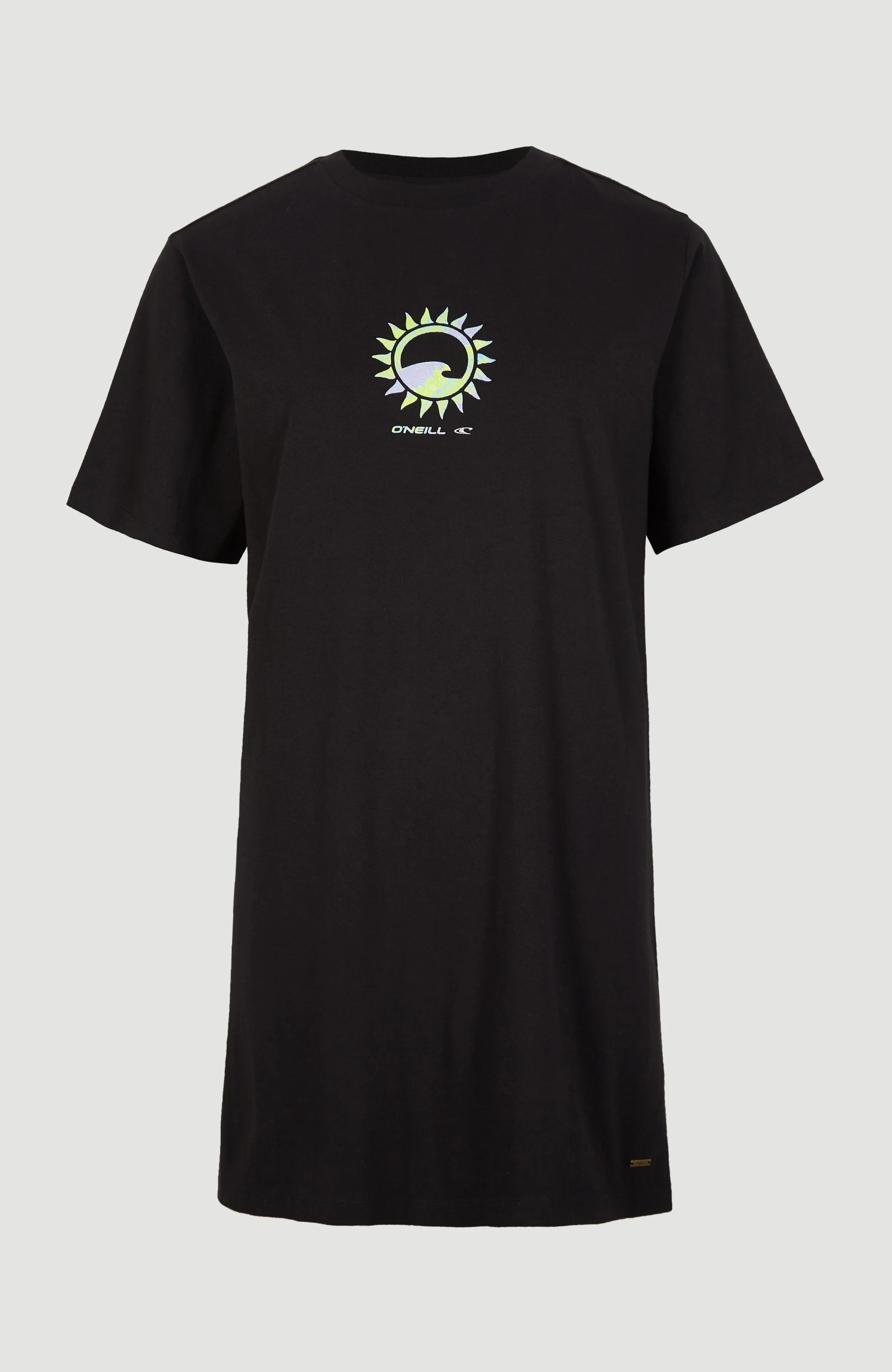 Women Of The Wave T-Shirt Dress | Black Out