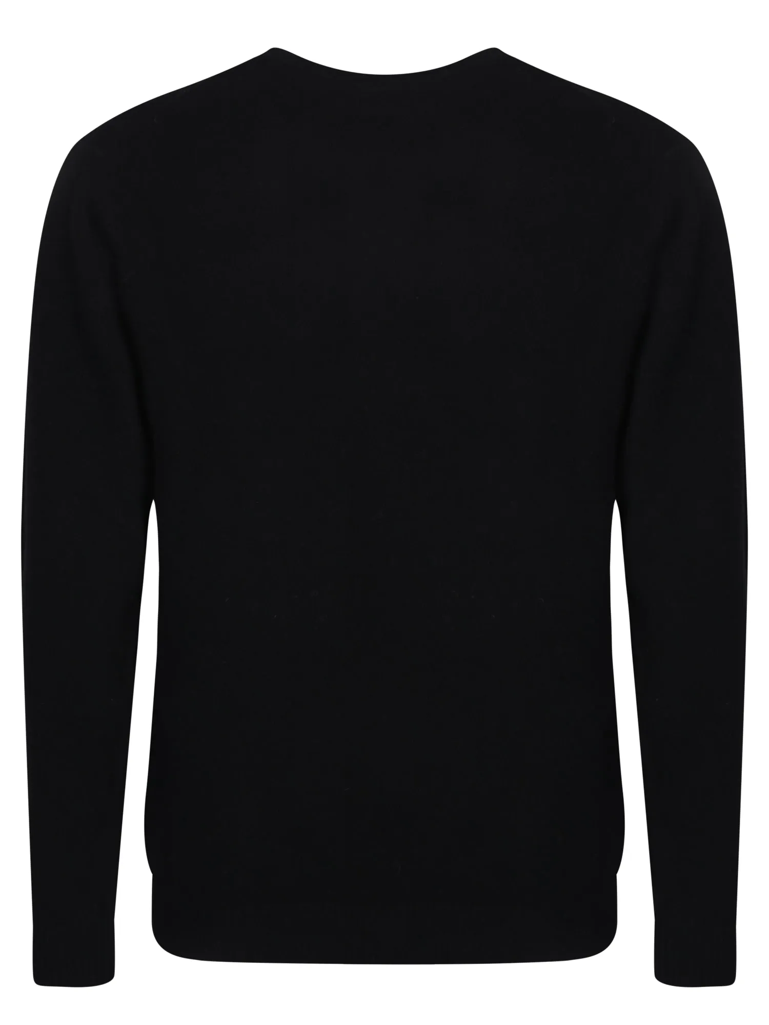 Wool blend black pullover