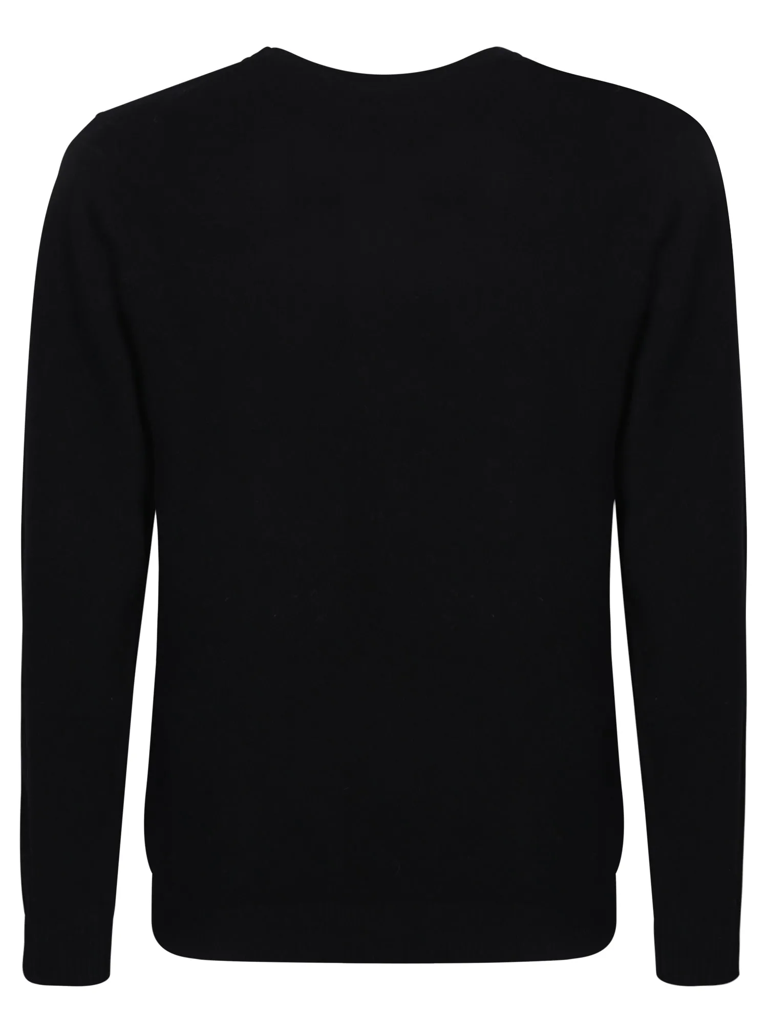 Wool blend black pullover