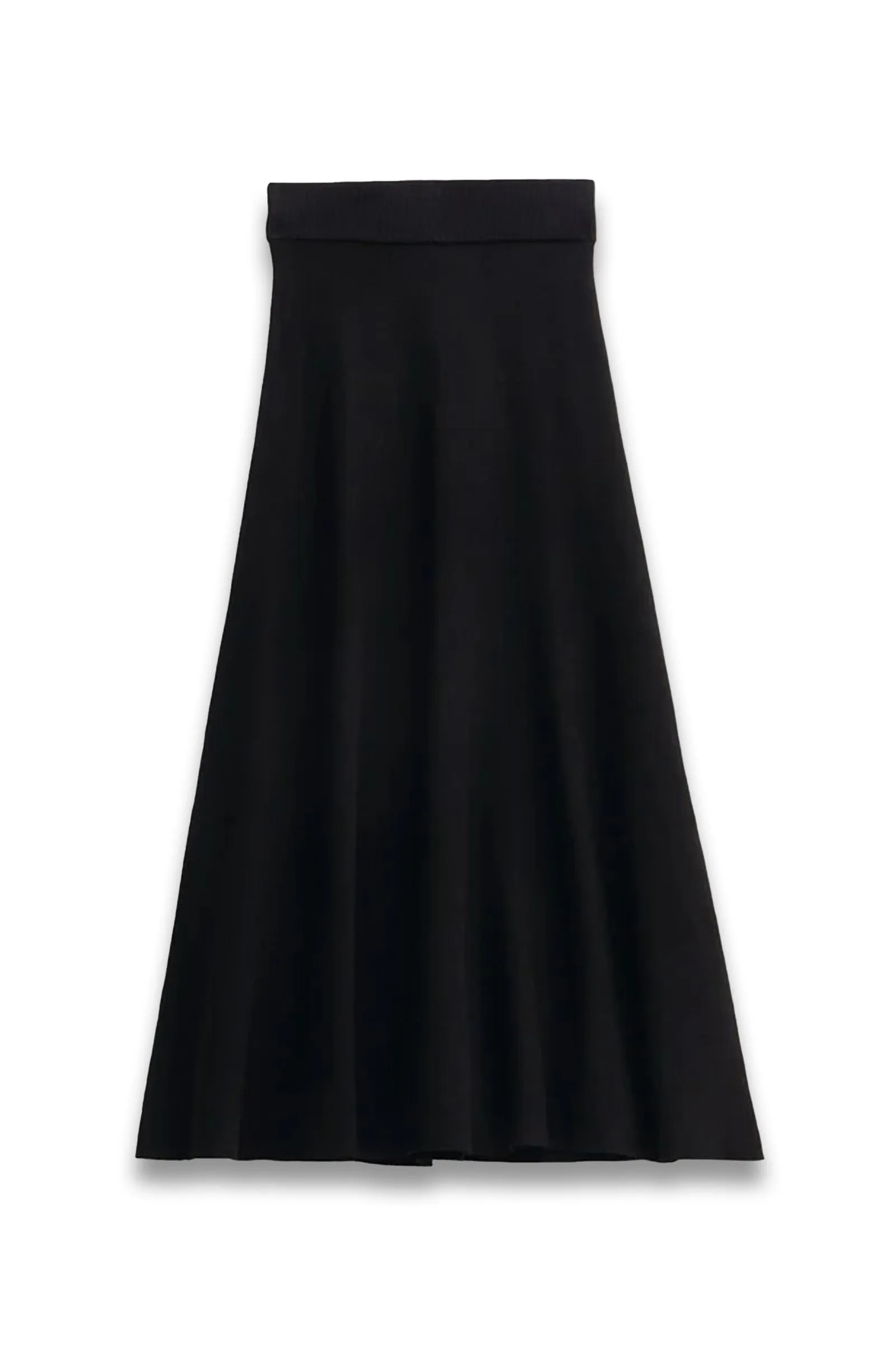 Zola Volume Knitted Midi Skirt
